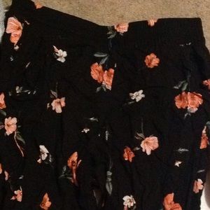Long Floral Pants